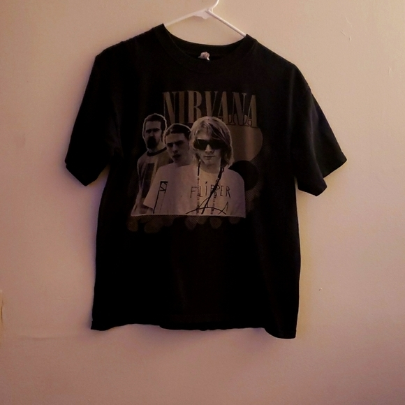 Anvil Other - Small Anvil Nirvana Flipper Vintage Tshirt‎